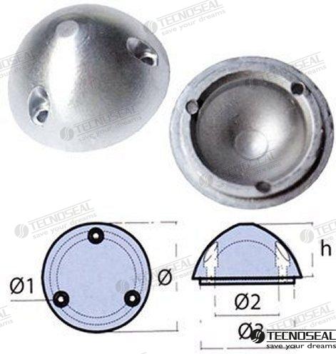ANODO HELICE VARIPROP 84 Ø 54MM ZINC