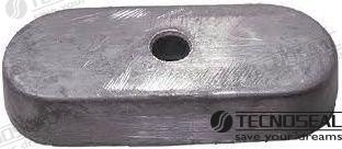 ANODO YAMAHA PLACA  F8C-68T 2000-4T ZINC