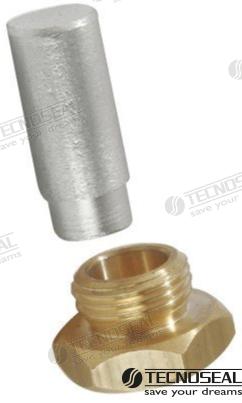 ANODO RENAULT C/TAPON  18X1,5MM ZINC