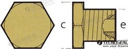 TAPON ANODO CATERPILLAR TEN02021T