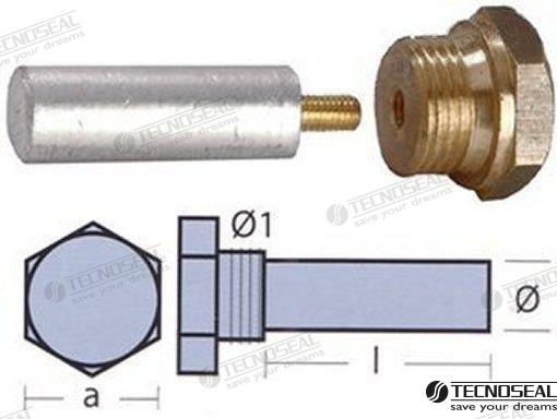 ANODO BUKH C/TAPON