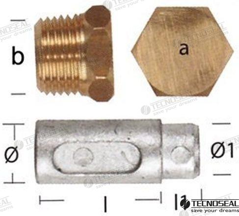 ANODO LOMBARDINI ZINC C/TAPON