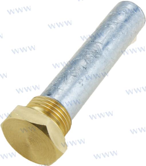 ANODO BARRA ZF ZINC Ø15 MM