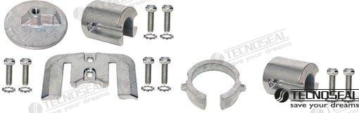KIT ANODOS ZINC  MERCURY BRAVO ONE
