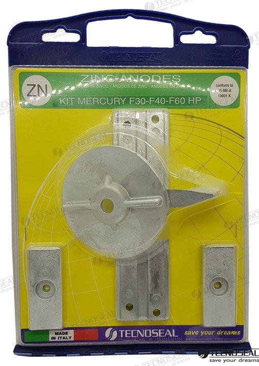 KIT ANODOS ZINC MERCURY F30-F40-F60