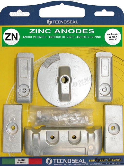 KIT ANODOS ZINC MERCURY VERADO 6