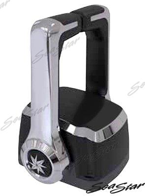 MANDO CONSOLA DOBLE CROMADO