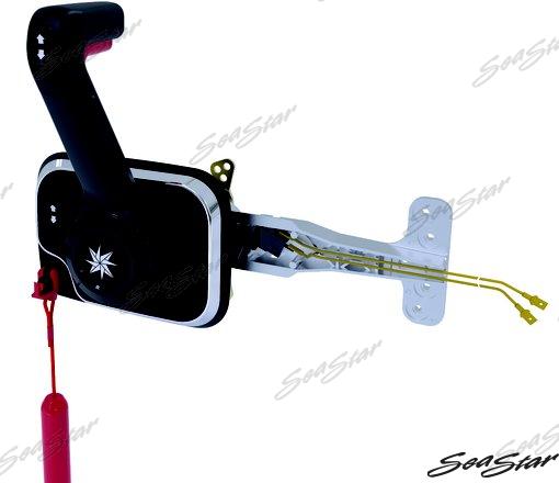 MANDO LATERAL NEGRO C/ PARO MOTOR T&T