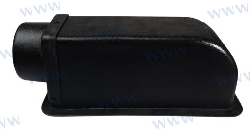 CAJA TRANS 12X4 SALIDA 100MM